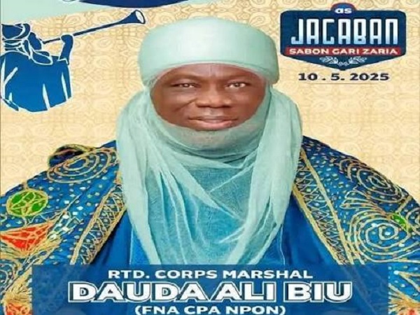 We didn't just bury a rank today Monday 12th October, 2026. But we also buried a heart. When the remains of my brother and fellow title-holder, *Dauda Aliu Biu (1964-2026) - former Corps Marshal of the Federal Road Safety Corps and Jagaban Dan Barhim Zazzau - was laid to rest in his hometown of Chikaji, Sabon Gari, Zaria, I stood by his grave with one question burning in my chest.
